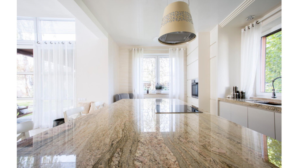 Natural stone granite kitchen